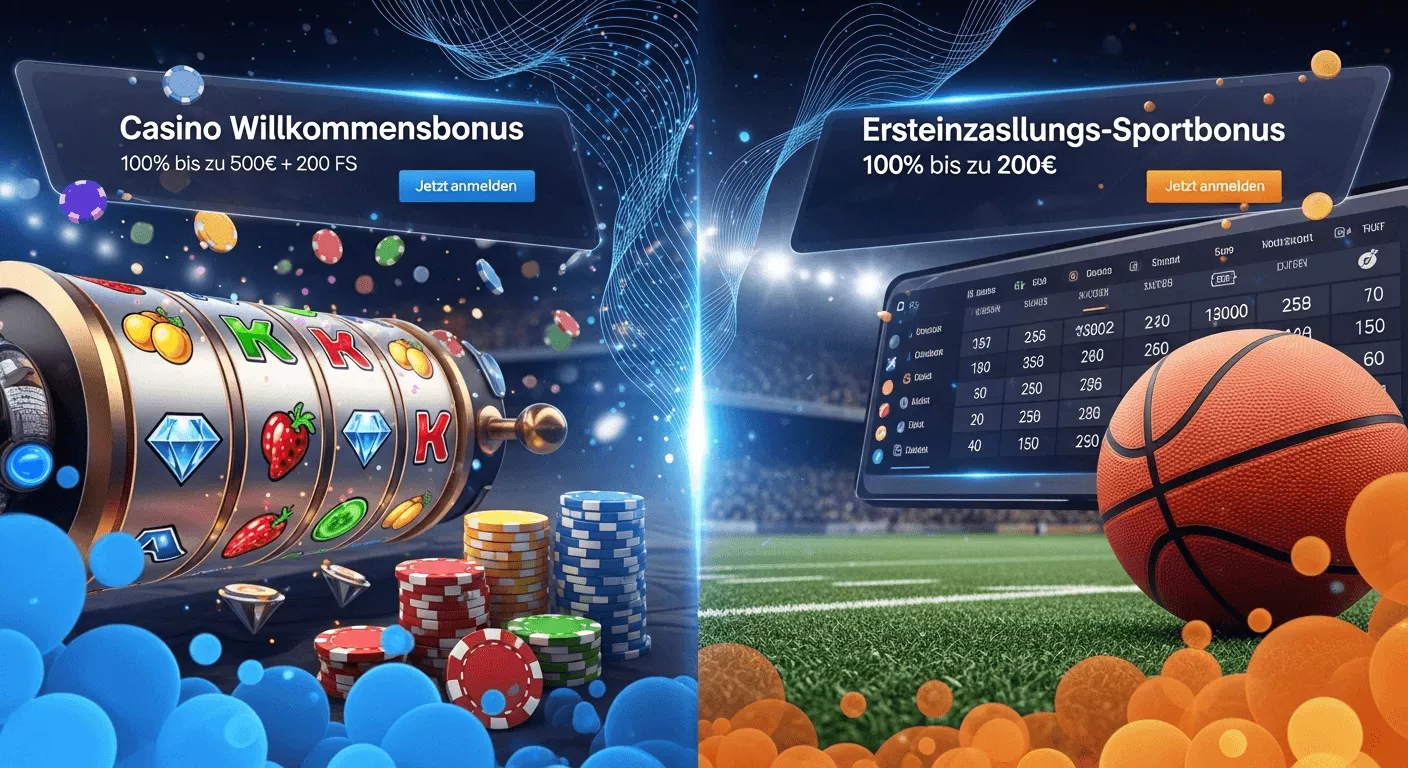 Casino und Sportwetten